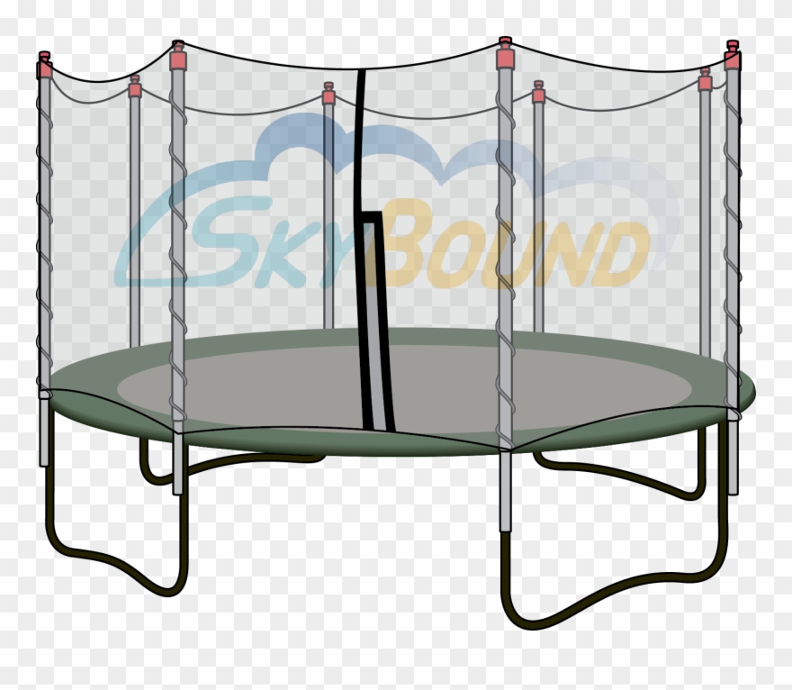12 Ft Frames - Trampolining Clipart