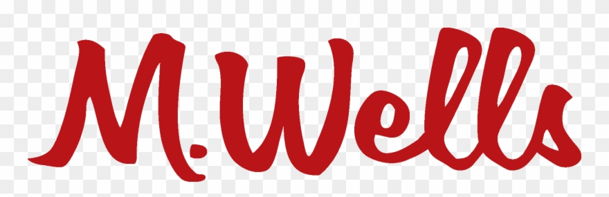 M Wells Steakhouse Logo Clipart