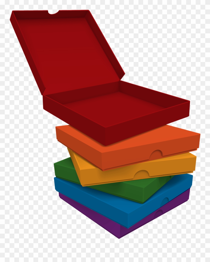 Wpackaging Can Take Your Business To The Next Level - Colored Pizza Boxes Clipart
