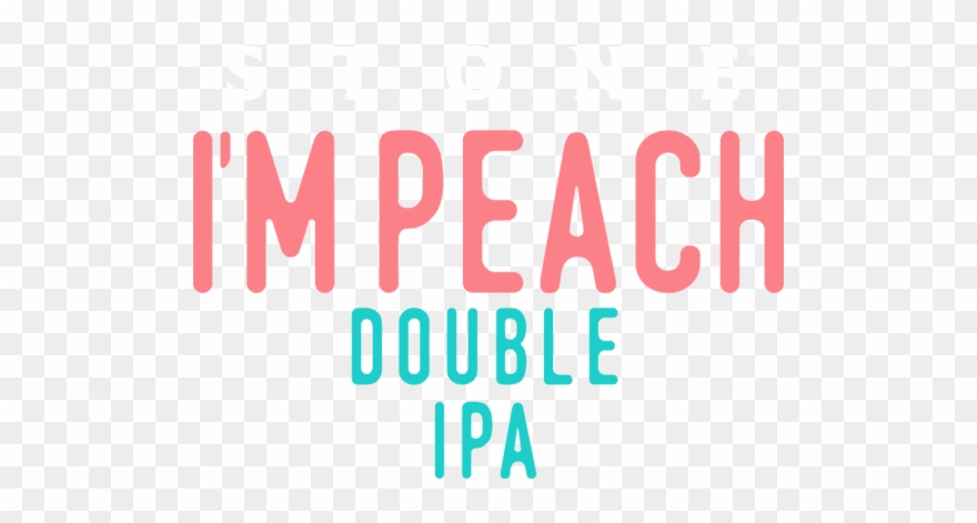 Stone I'm Peach Double Ipa - Black Friday Sale Glitter Clipart