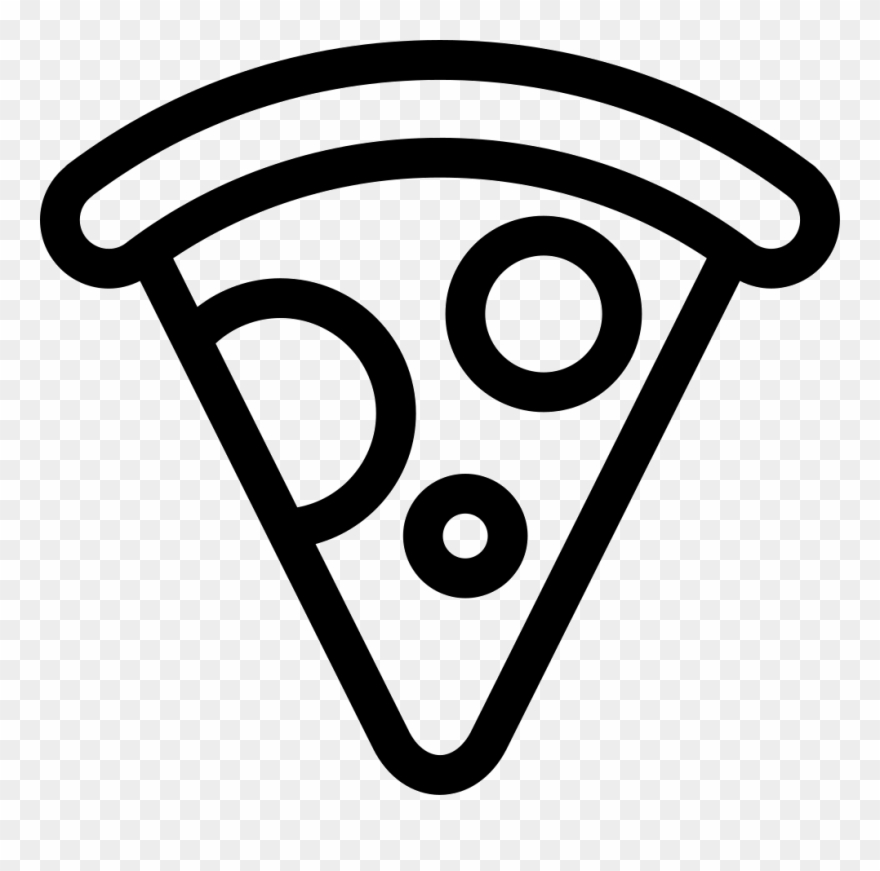 Pizza Comments - Pizza Icon Png Free Clipart