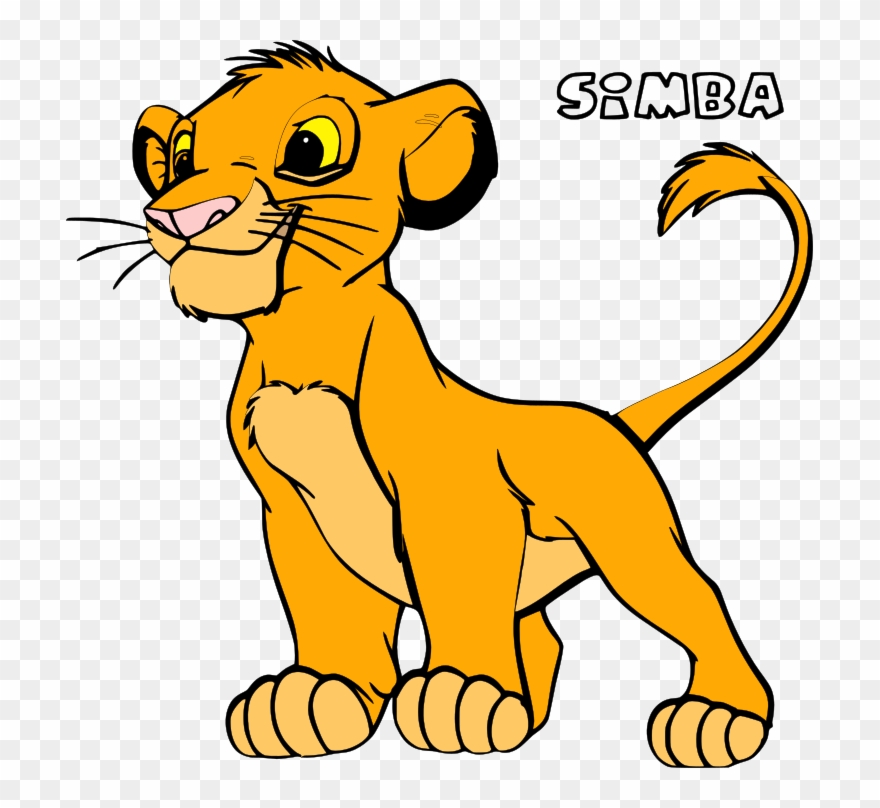 Baby Simba Clipart