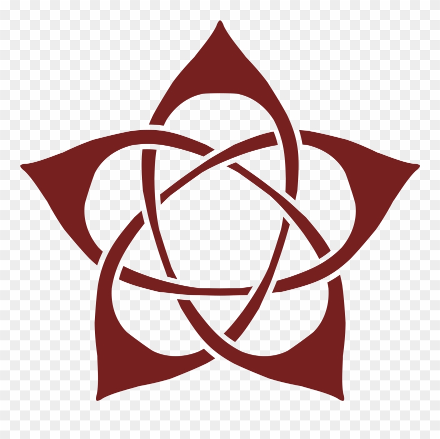 Pentacle Vector Wicca - Venus Pentacle Clipart