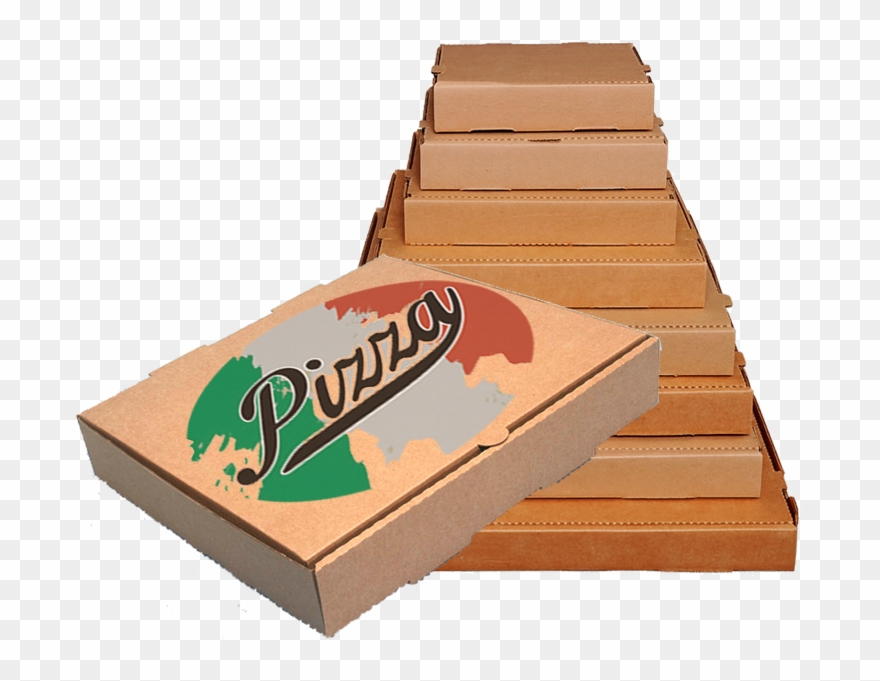 Customized Pizza Box - Pizza Box Clipart
