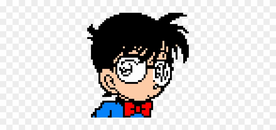 Edogawa Conan - Detective Conan Pixel Art Clipart