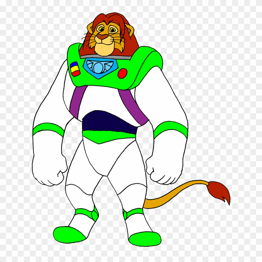 Space Ranger Simba Clipart