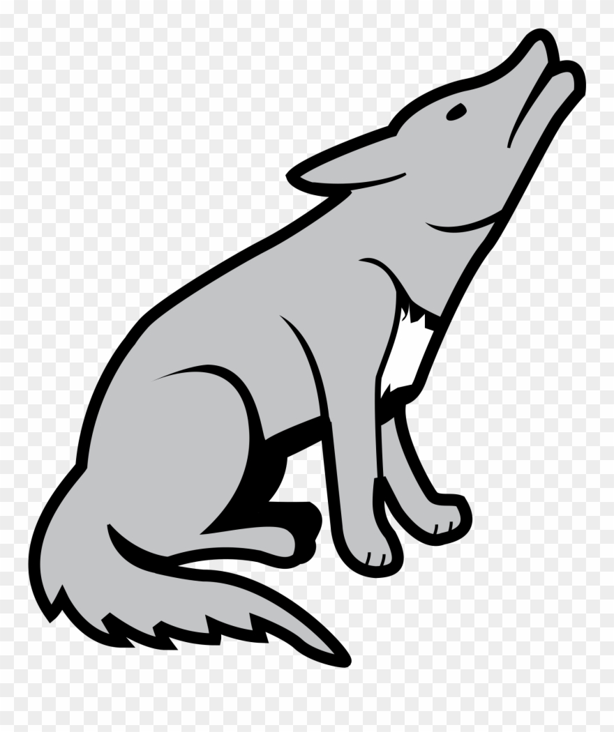 Clip Art Freeuse Coyote Vector Transparent - Coyote Linux - Png Download