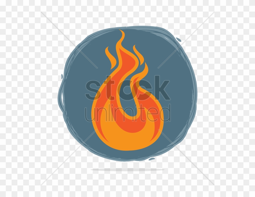 Orange Clipart Text Messaging Clip Art - Fire - Png Download