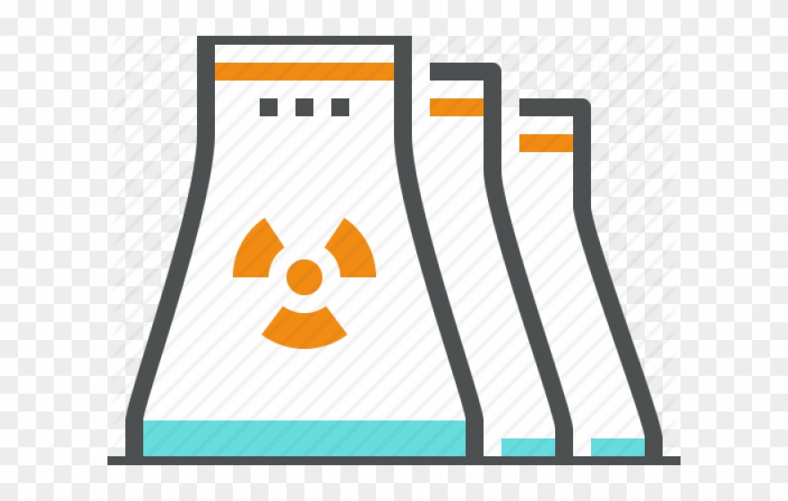 Nuclear Clipart Nuclear Factory - Illustration - Png Download