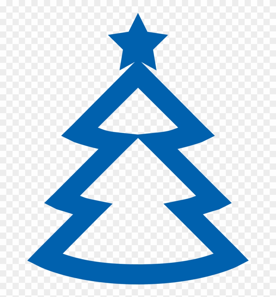 Large Size Of Christmas Tree - Christmas Tree Symbol Black And White Clipart