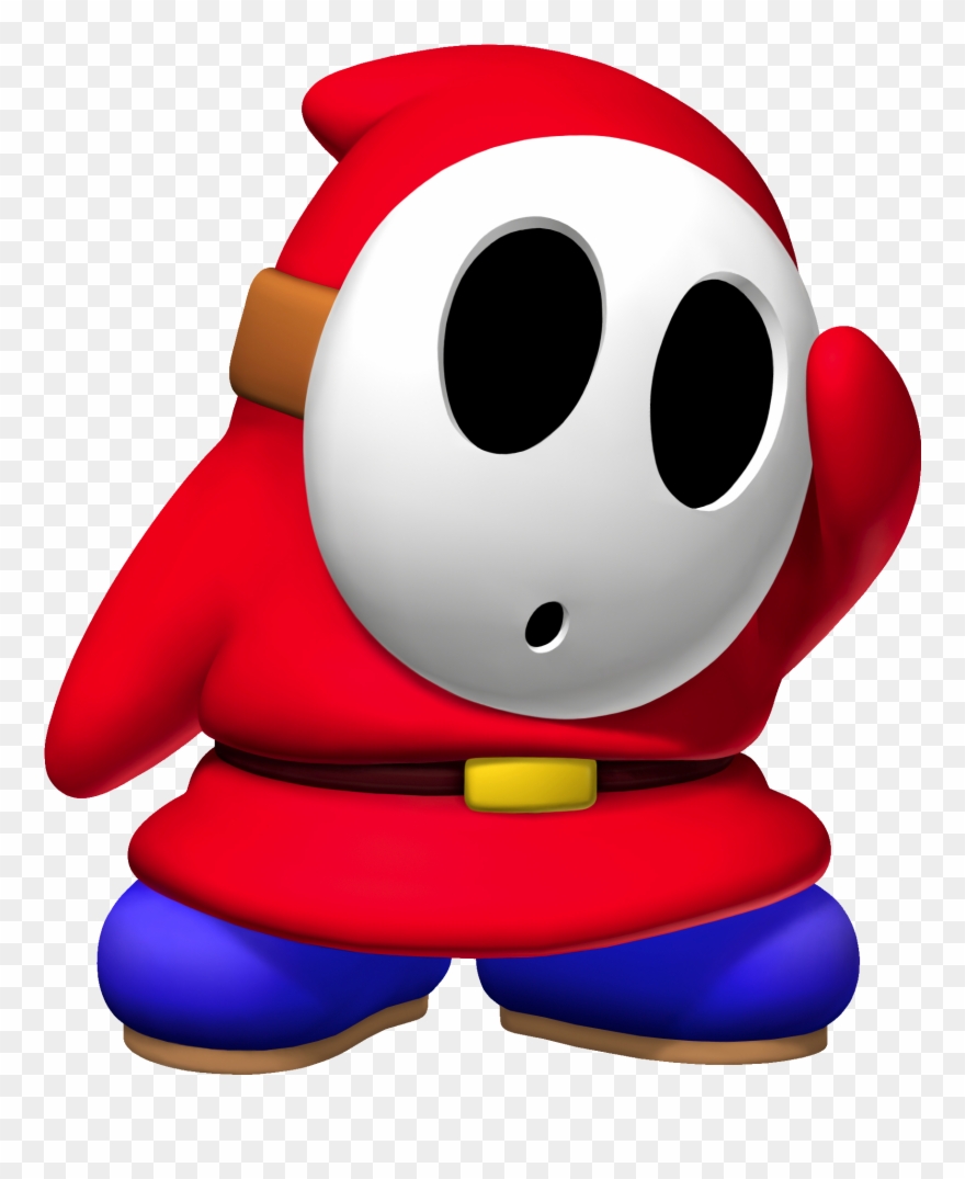 [5] - Shy Guy Mario Clipart