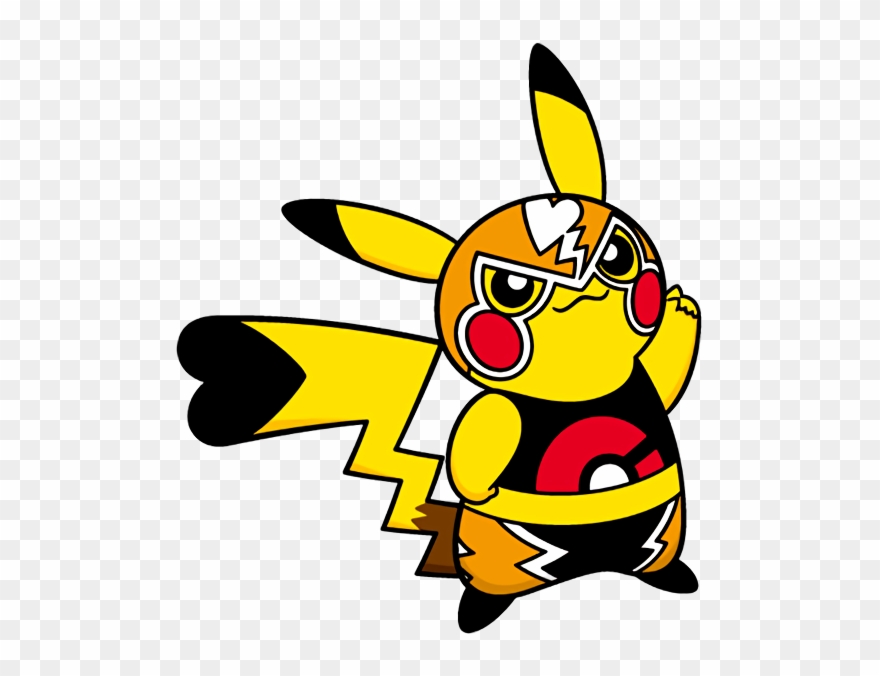 Global Link Artwork - Pikachu Libre Png Clipart