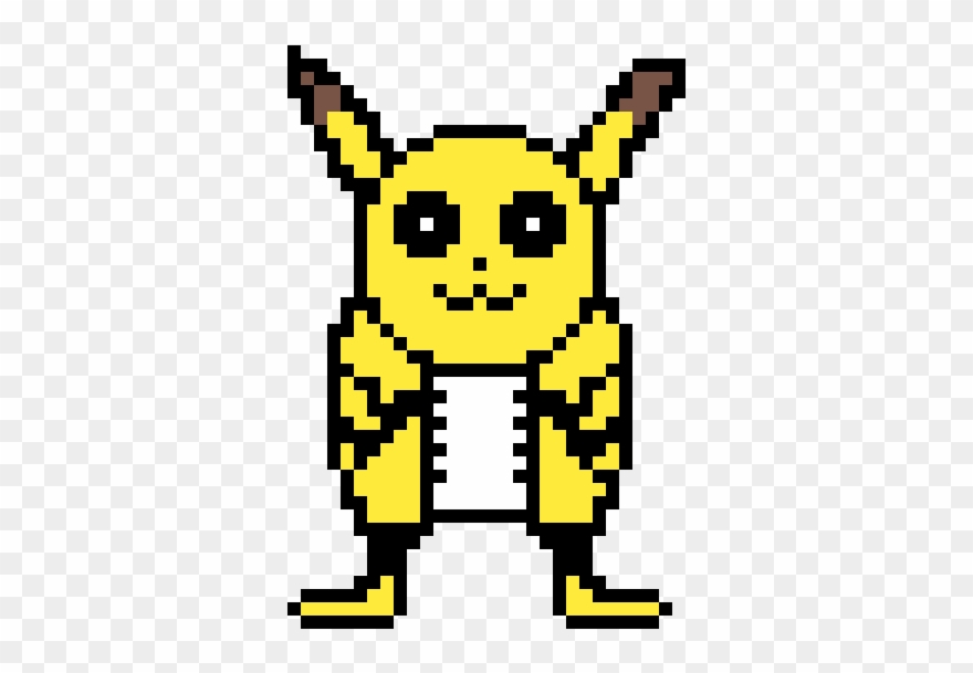Pikachu Sans - Cartoon Clipart