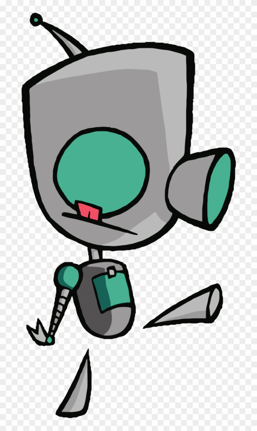 Gir - Robot From Invader Zim Clipart
