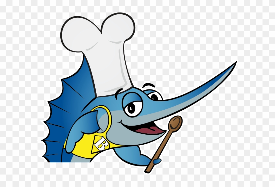 Fish Taco Clipart Fishy - Cartoon Fish Cooking - Png Download