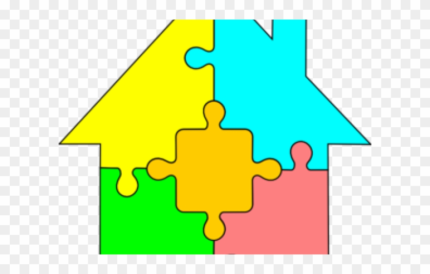 House Clipart Puzzle Clip Art Png Download (716460) PinClipart