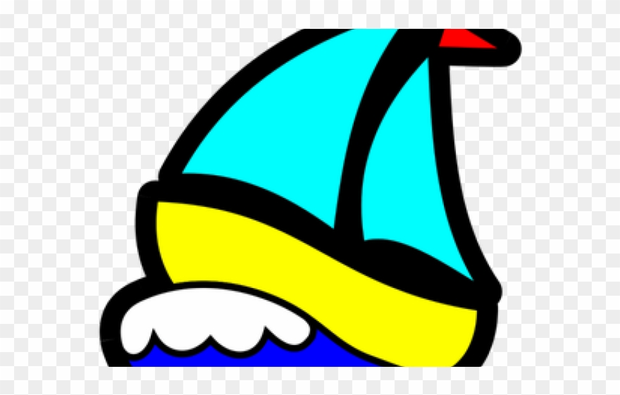Sail Boat Clip Art - Png Download