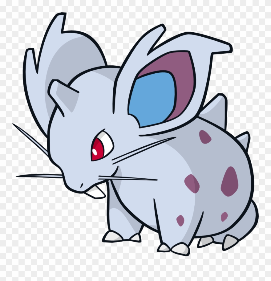 Christine The Pikachu - Pokemon Shiny Nidoran Female Clipart