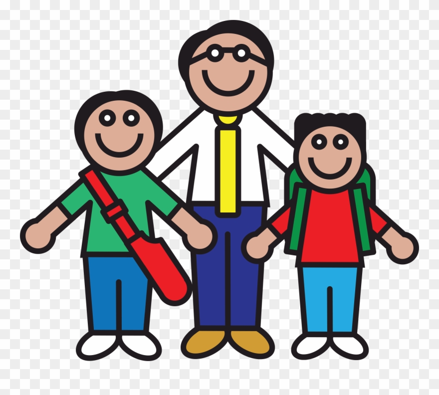 Son Clipart - Male Teacher Clip Art - Png Download