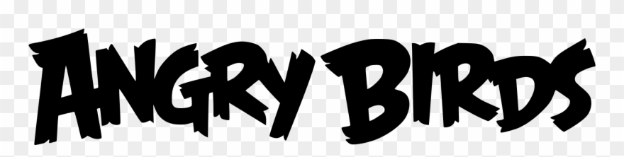 Open - Angry Birds Movie Title Clipart