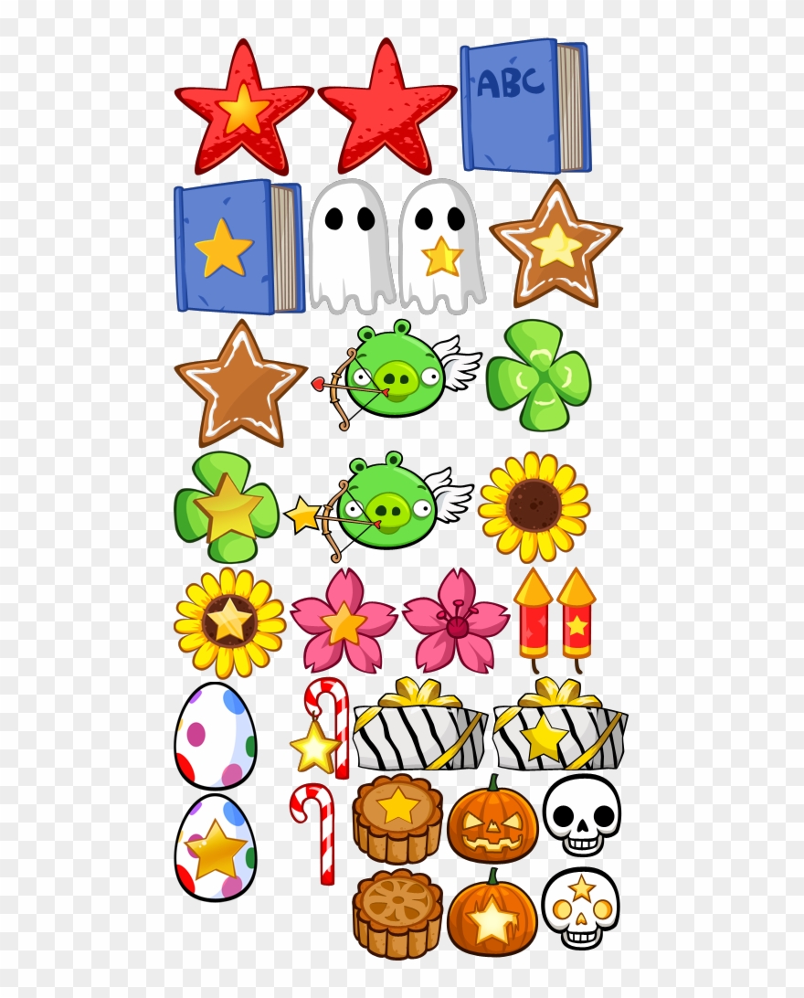 Angry Birds Reward - Angry Birds Seasons Objects Clipart