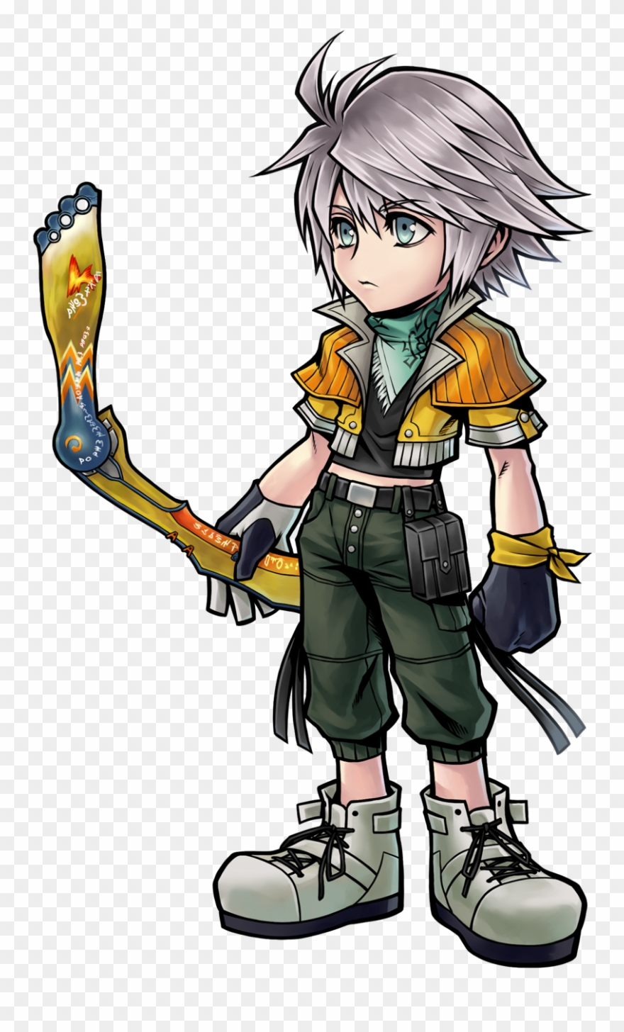 Hope - Opera Omnia Dissidia Lightning Clipart