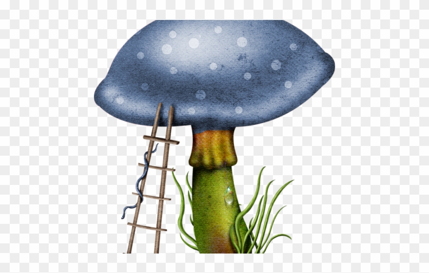 Gnome Clipart Alice In Wonderland Mushroom - Fairy Garden Transparent Background - Png Download