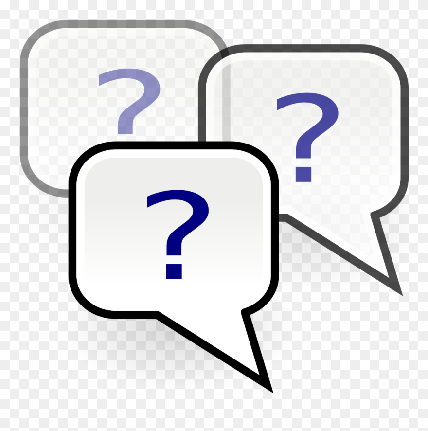 Gnome Help Faq Dark - Question And Answer Transparent Clipart