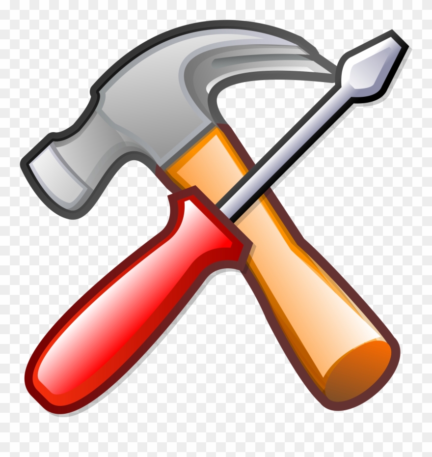 Open - Hammer Icon Clipart