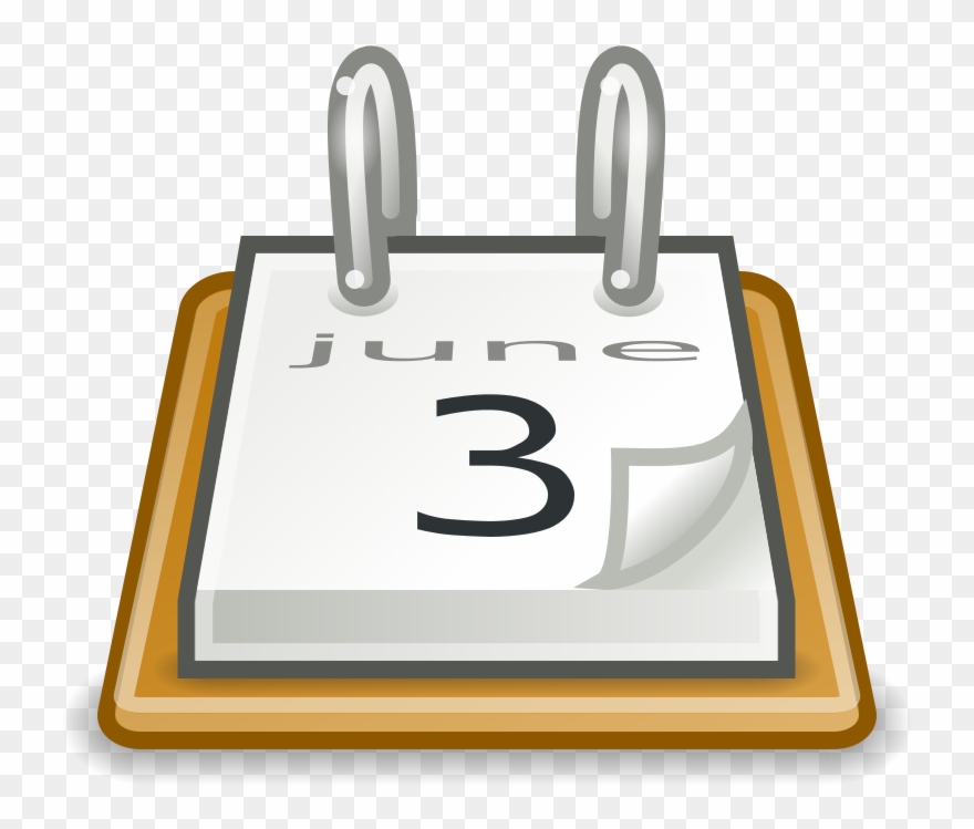 Gnome X Office Calendar - Calendar Clipart