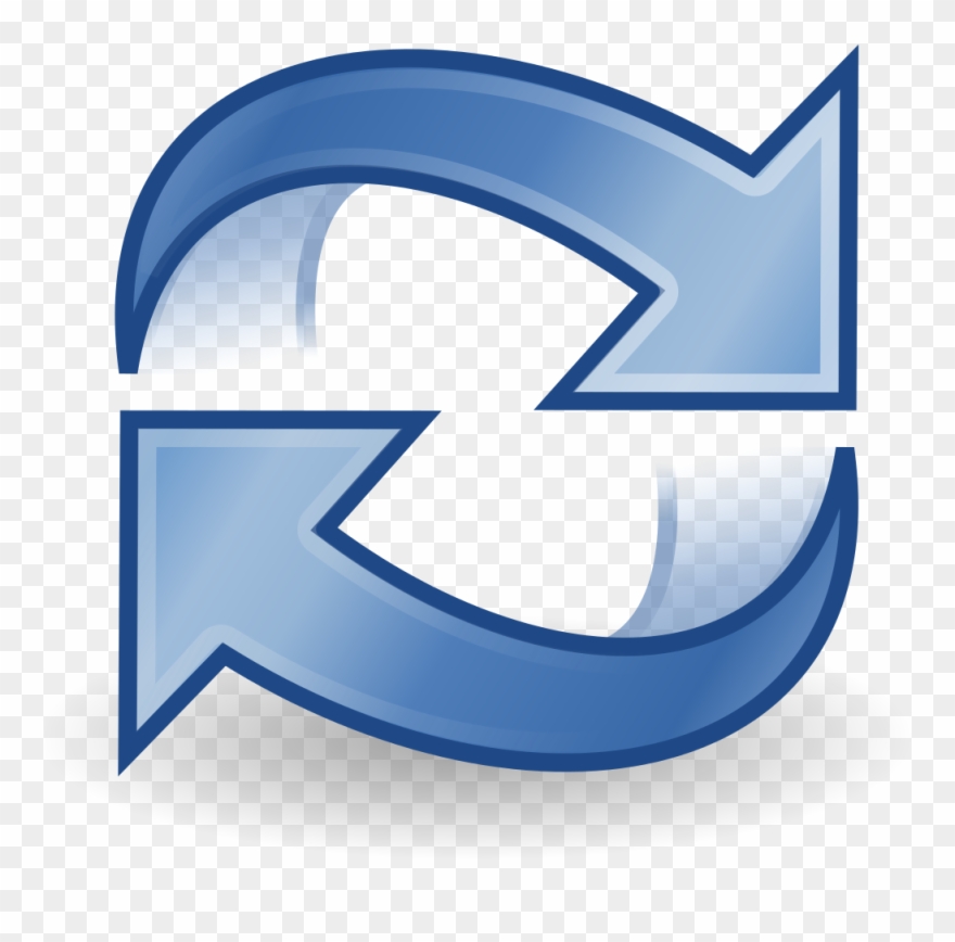 Gnome View Refresh - Refresh Arrow Icon Svg Clipart