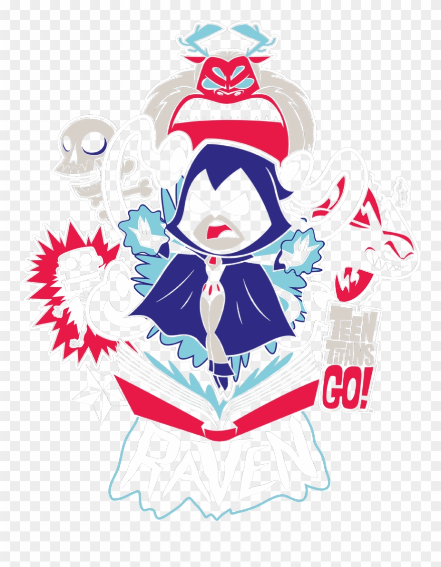 Teen Titans Go Raven Men's Regular Fit T-shirt - Raven Clipart