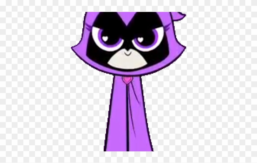 Raven Clipart Purple - Teen Titans Go Raven 25 - Png Download