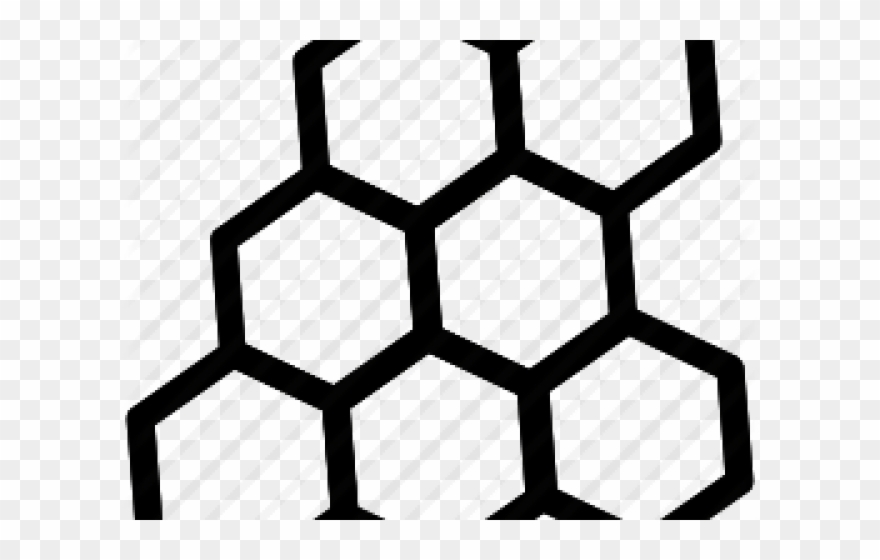 Honeycomb Clipart Beeswax - Benzil - Png Download