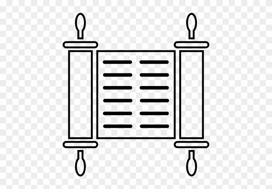 Torah Rubber Stamp - Torah Clipart