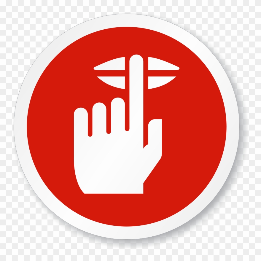 Quiet Symbol Www Pixshark Com Images Galleries With - Quiet Please Sign Clipart