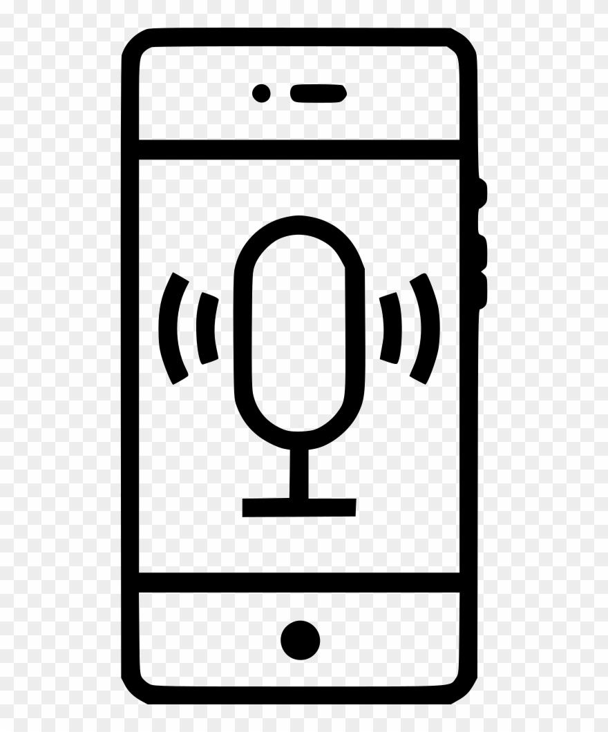 Recording Speech Recognization Voice Recorder Input - Icono Perfil Profesional Png Clipart