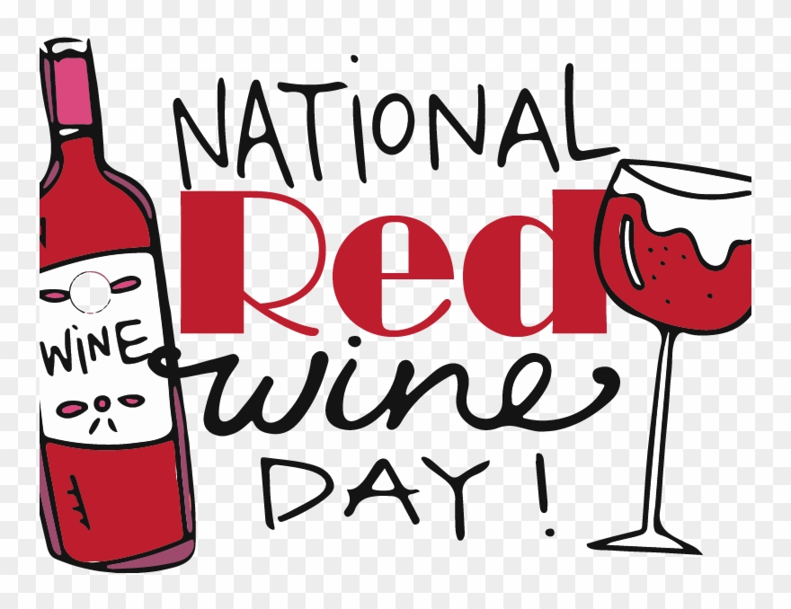 National Red Wine Day - National Red Wine Day 2018 Clipart