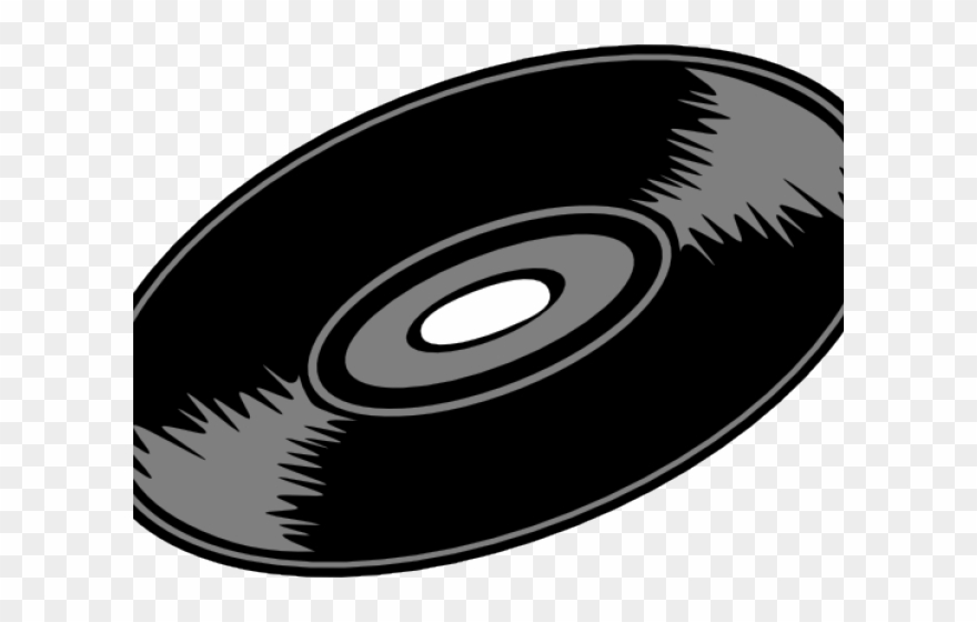 Record Clipart 50's Record - Clip Art Lp Record - Png Download