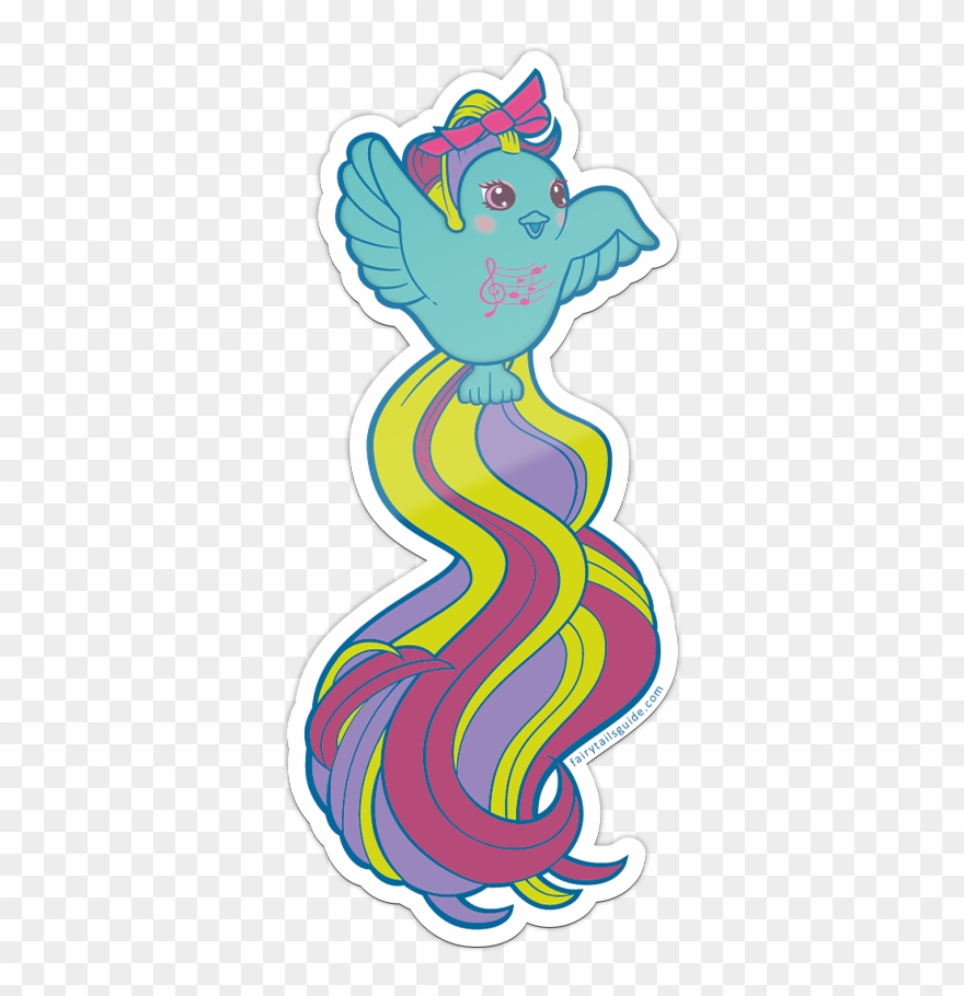 Fairy Tails Fridge Magnet Tippy Tails - Illustration Clipart