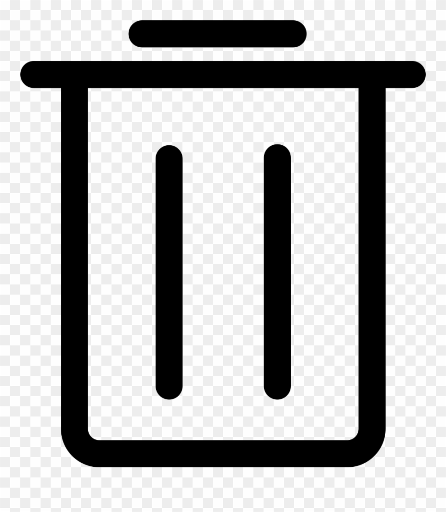 System Garbage Can Comments - Icon Clipart