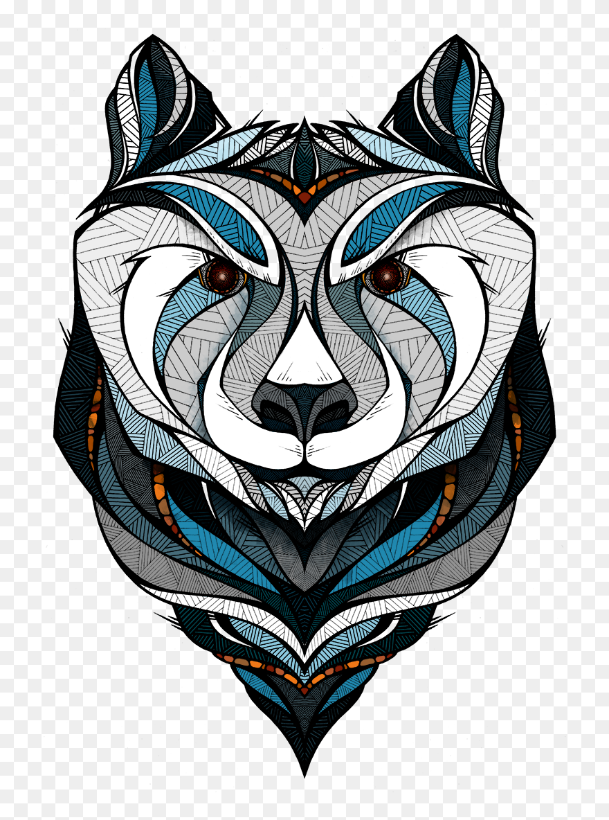 Landyachtz Tomahawk 2013 // Bear • - Totem Bear Clipart