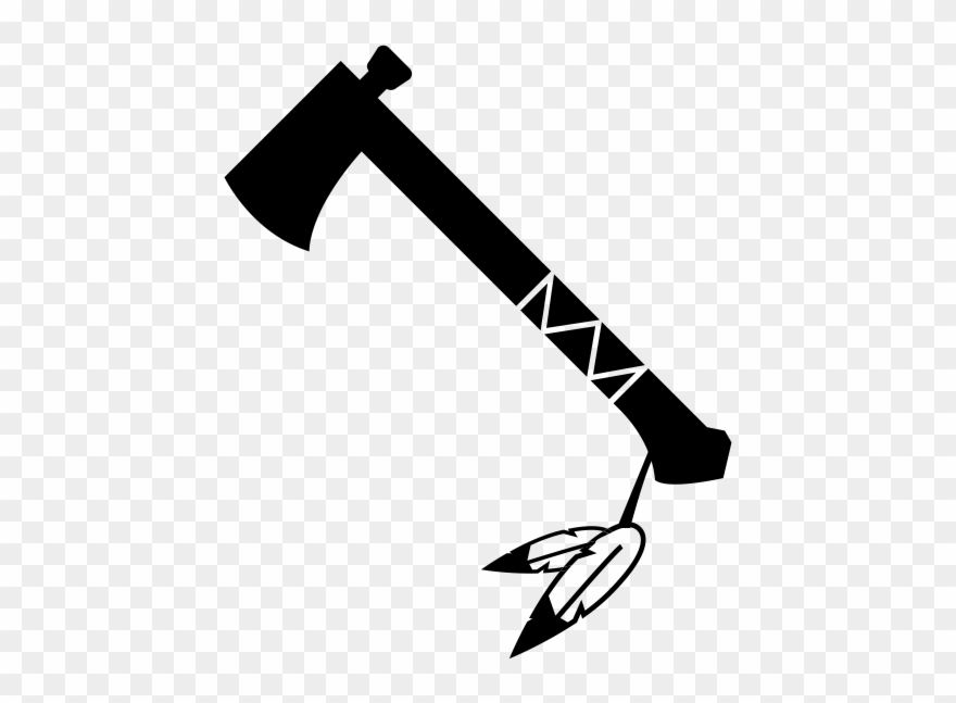 Tomahawk Rubber Stamp - Tomahawk Clipart
