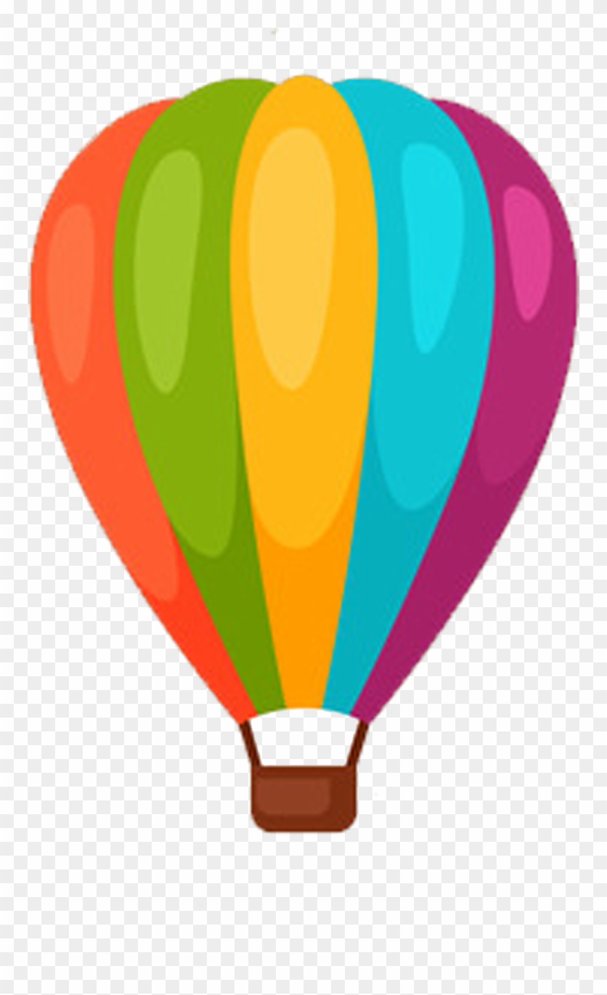 Gas Clipart Air Ballon - Air Balloon Cartoon Png Transparent Png