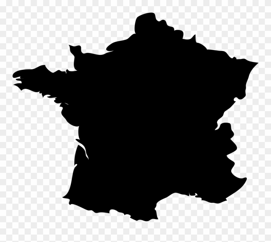 File France Svg Element For World Maps Svg Wikimedia - France Map Silhouette Clipart