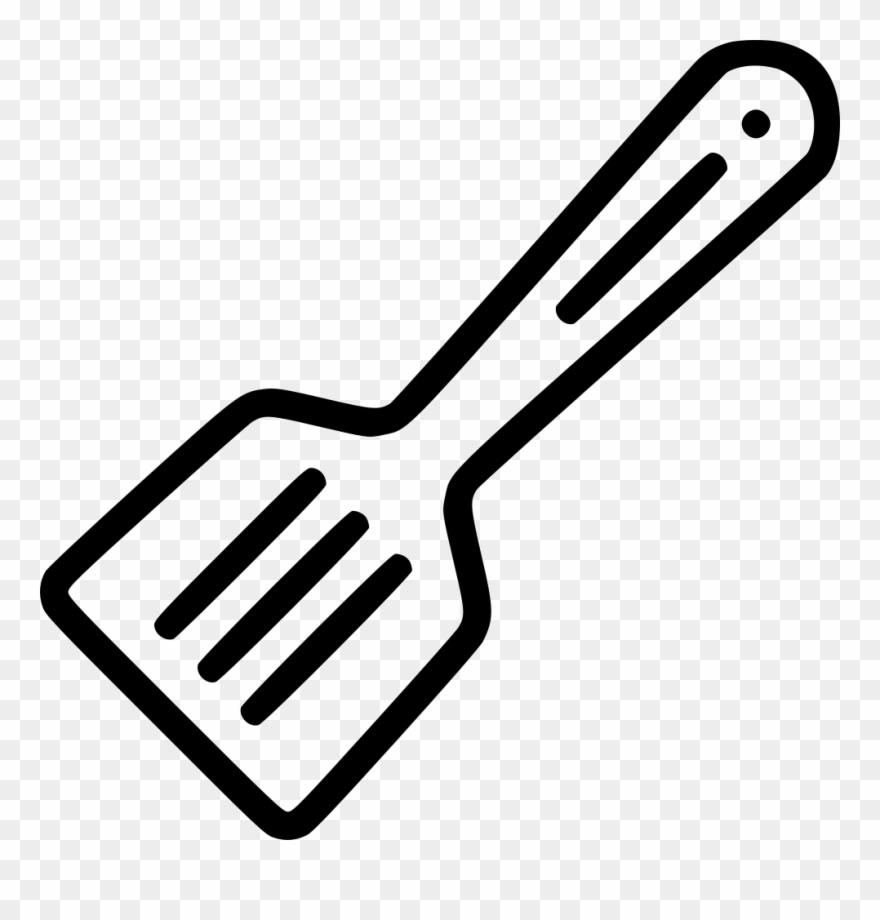 Clipart Free Spatula Cook Fry Frying Utensil Svg Png - Free Spatula Svg Transparent Png