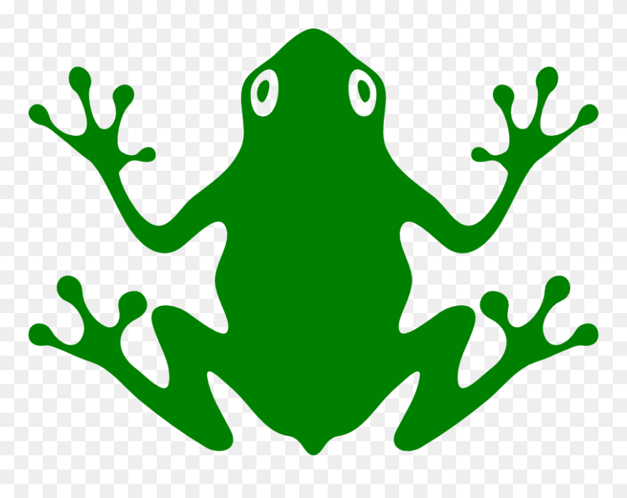Lily Pad Clipart Vector - Frog Vector Free - Png Download