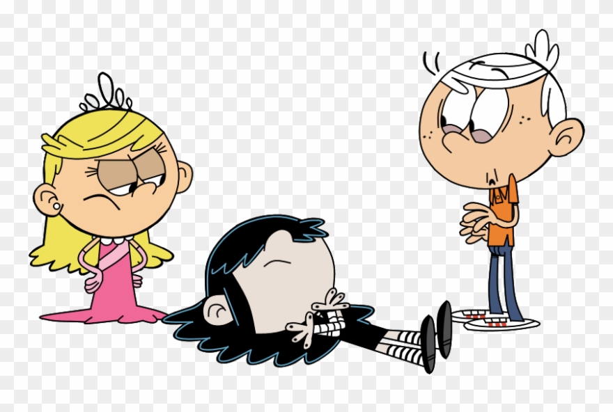 Lucy Plays Dead By Savagebolt Loud House - Death Clipart