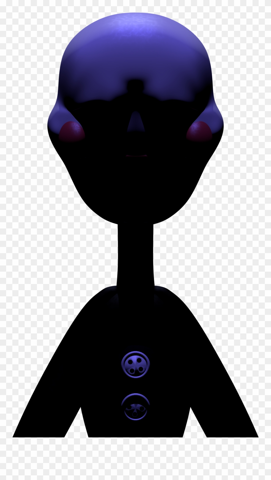 Blender Silhouette At Getdrawings - Puppet Fnaf Clipart