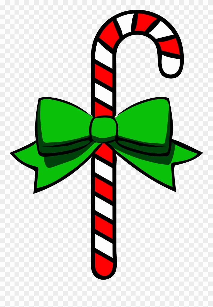 Clip Art Candy Cane - Candy Cane Clipart - Png Download